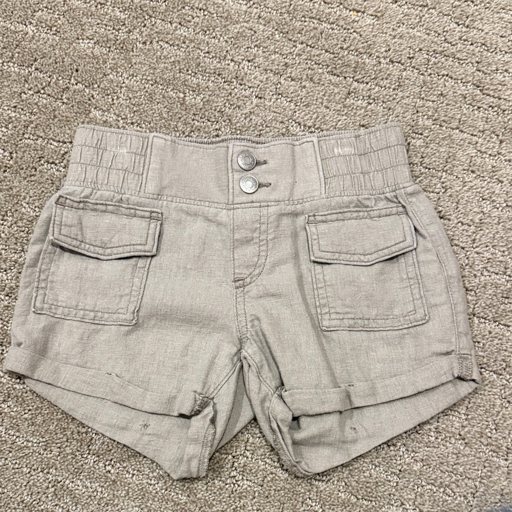 Abercrombie Kids Gray Cargo Shorts